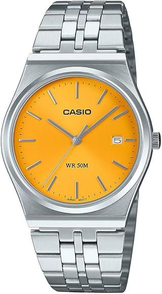 Reloj clásico analógico hombre Casio mtp-b145d-9a 40x35mm correa de acero inoxidable water resist 50m 40 × 35 × 7.4 mm