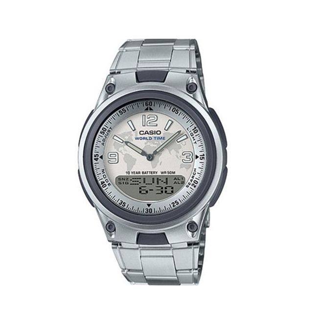 CASIO men&#39;s watch aw-80d-7a2 World Time - 30 telememo - 10 year battery