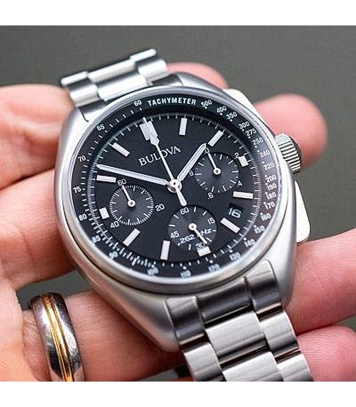 Bulova men's special edition moon watch stainless steel 96b258 cheap