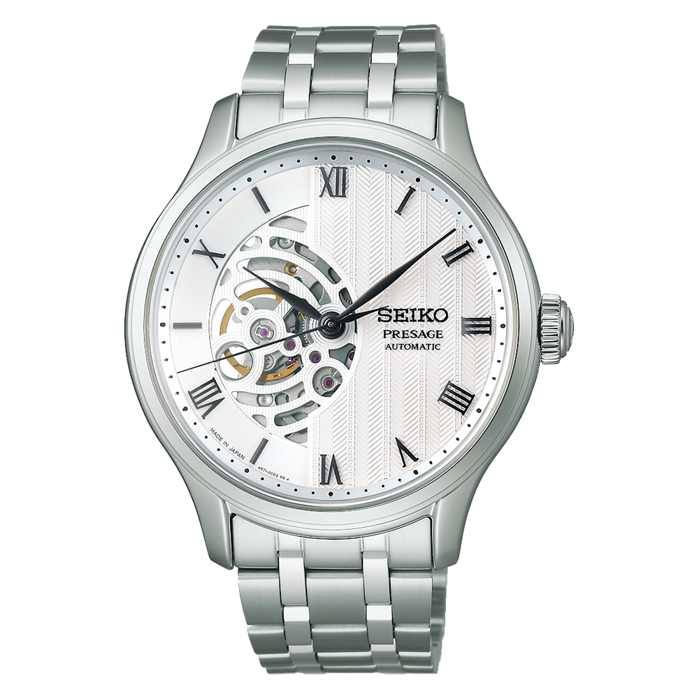 Seiko Presage Japanese Garden men&#39;s automatic watch SARY251 JDM 41.8mm sapphire crystal sapphire crystal steel strap JDM (Japanese domestic market) made in Japan