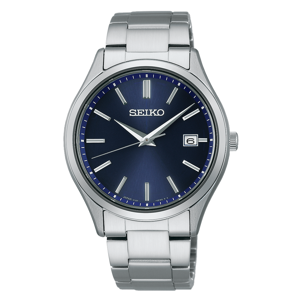 Seiko Selection SBPX145 JDM 38.7MM 100M WR Sapphire crystal steel strap (powered by solar energy or light) JDM (Japanese domestic market)