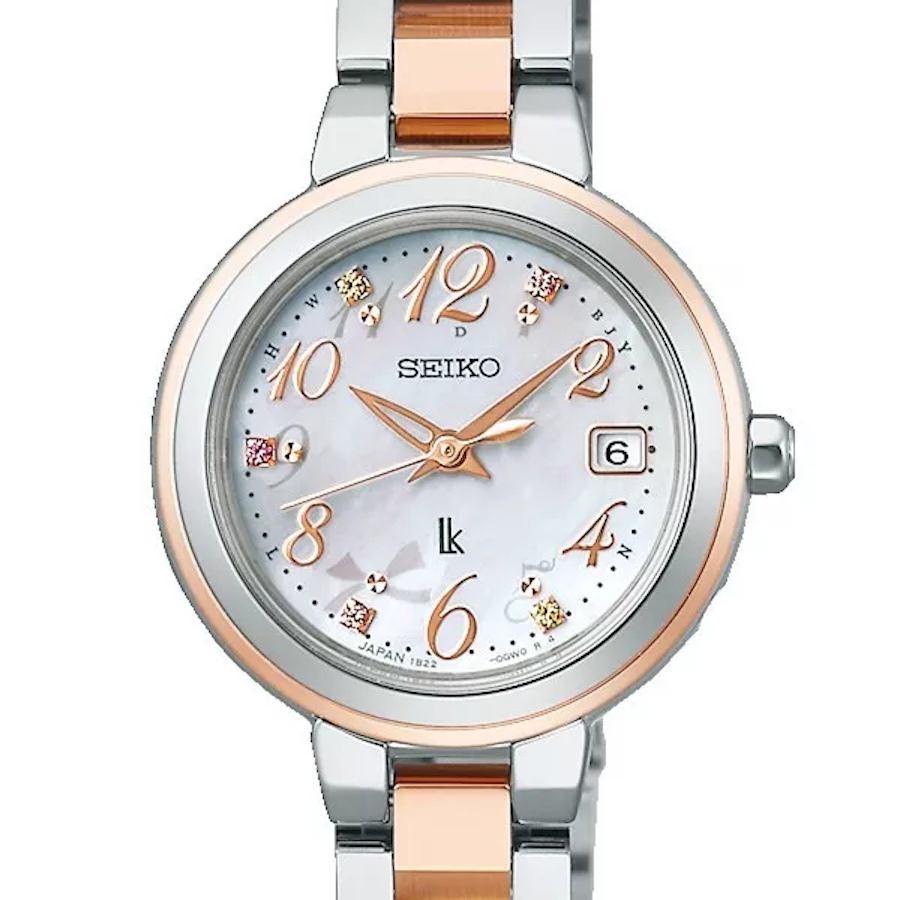 Seiko Lukia SSVW236 JDM 25.5MM Essential Collection Holiday Season Limited Edition sapphire crystal 100m WR steel strap Made in Japan JDM (Japan domestic market)