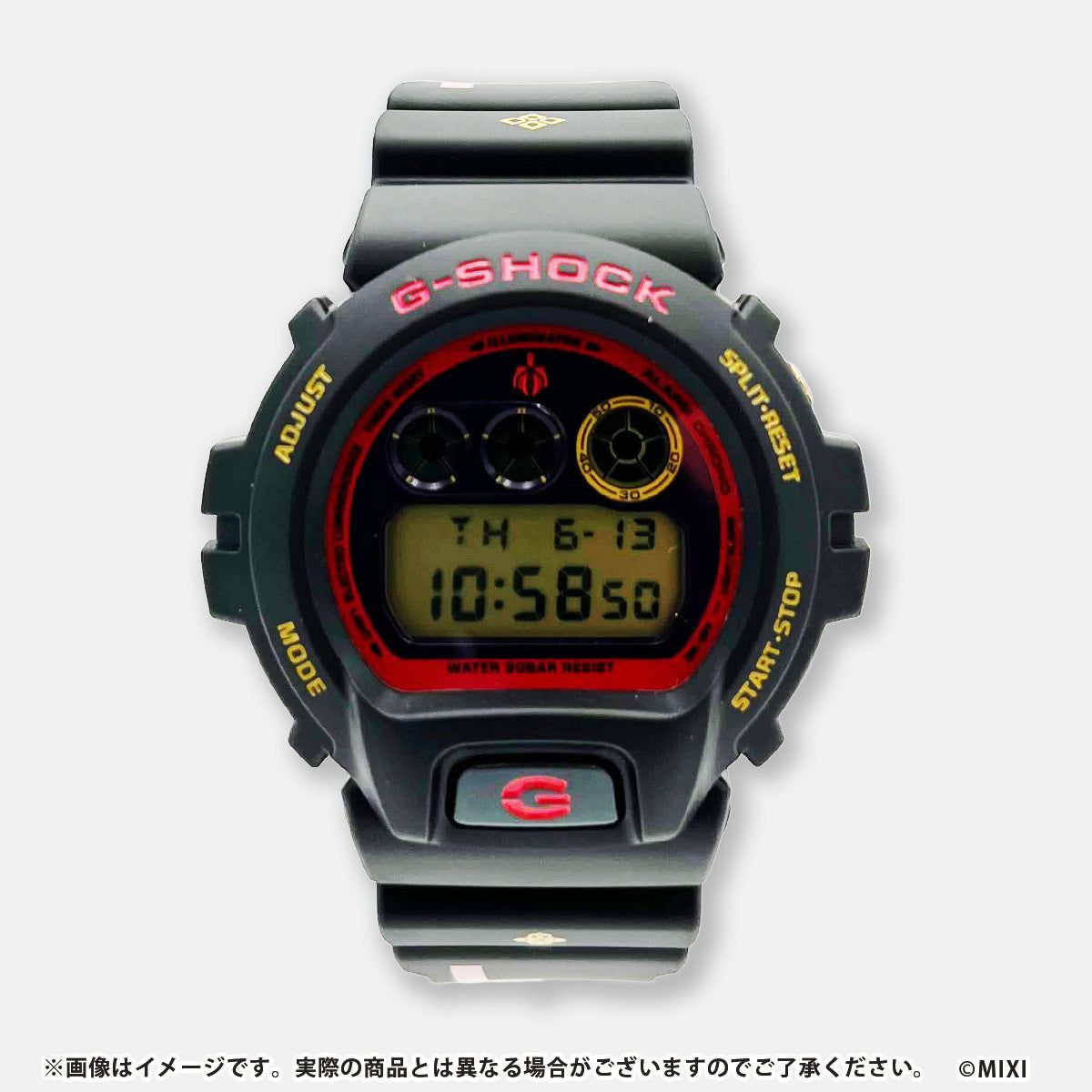 Casio G-Shock Monster Strike DW-6900B-9 JDM Limited Edition Masamune Mission of the Blade 200m WR shock resistant JDM silicone strap (Japan domestic market)