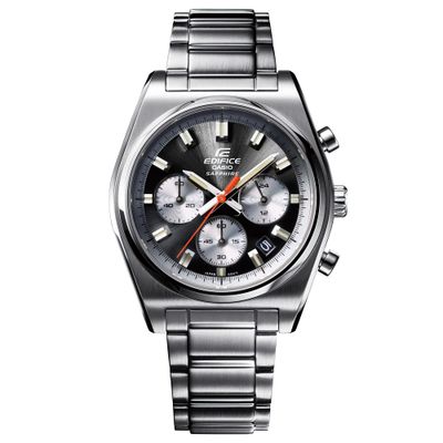 Casio Edifice EFB-730DJ-1AJF JDM 40MM 100m WR chronograph men&#39;s watch sapphire crystal sapphire crystal stainless steel strap