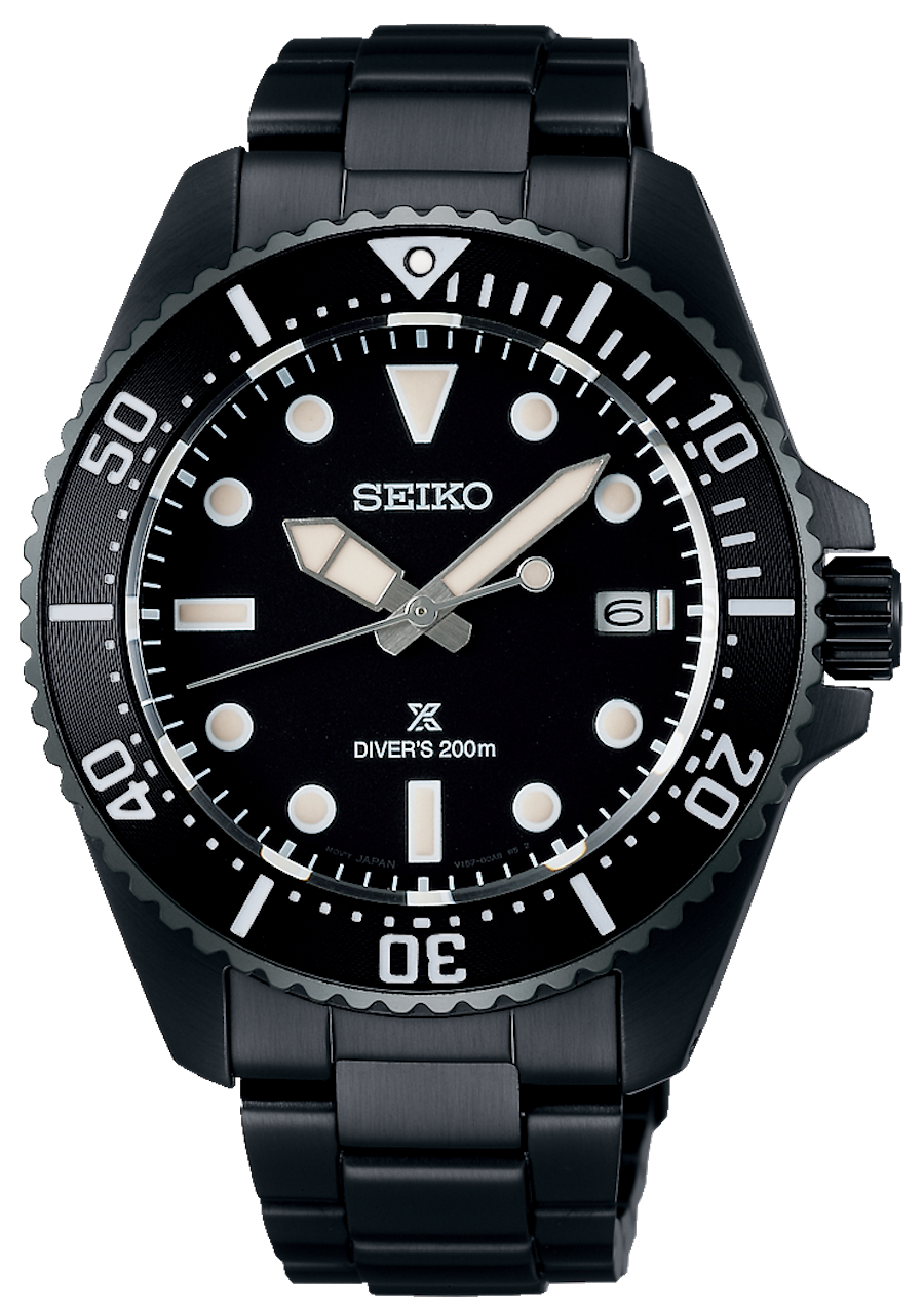 Diver&#39;s watch Solar Seiko Prospex Solar SNE599P1 Limited Edition 41mm 200m WR sapphire crystal sapphire crystal PVD steel band