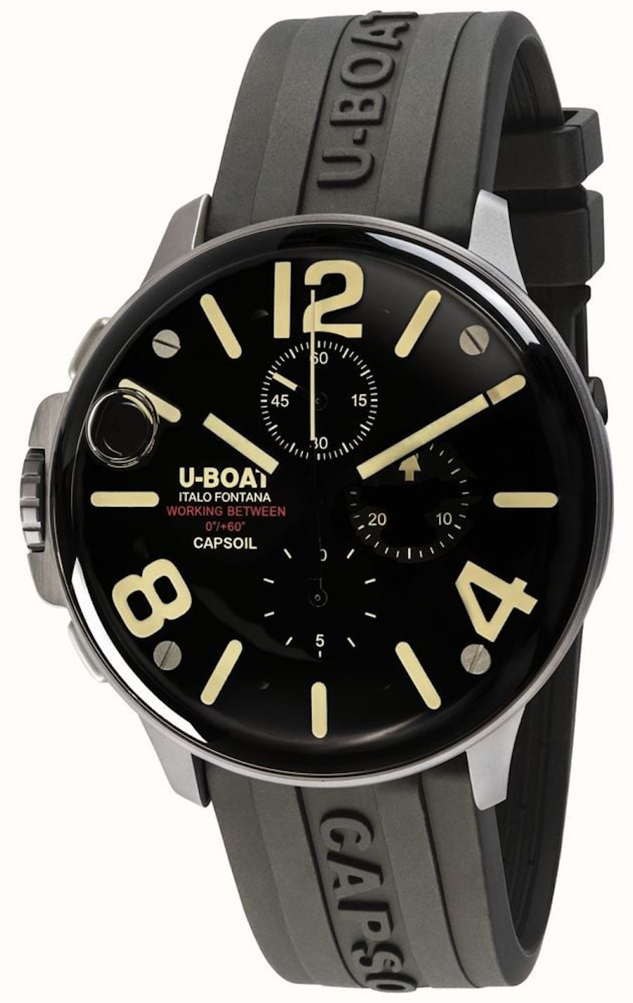 ​U-BOAT CAPSOIL CHRONO 45MM SS CODE 8111/D