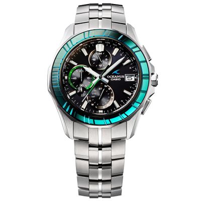 Casio Oceanus Manta OCW-S7000SG-1AJR 42.8mm 100m WR JDM Limited Edition 20th Anniversary Made in Japan JDM titanium case and strap (Japanese domestic market)