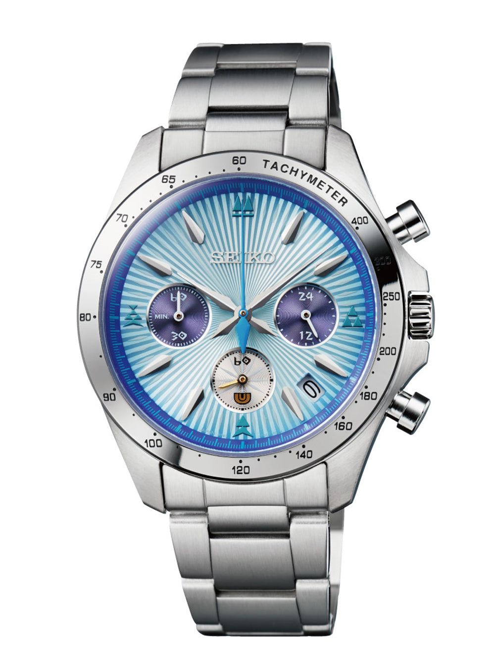 men&#39;s watch SEIKO × MONSTER HUNTER 20TH ANNIVERSARY Velkhana COLLABORATION MODEL LIMITED EDITION MADE IN JAPAN JDM 39.8MM 100m WR steel strap Japan Domestic Market