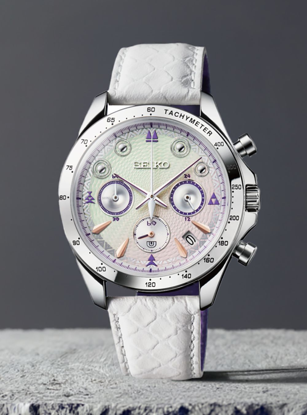 reloj hombre SEIKO × MONSTER HUNTER 20TH ANNIVERSARY Mizutsune COLLABORATION MODEL LIMITED EDITION MADE IN JAPAN JDM 39.8MM 100m WR correa de cuero JDM (mercado interior japonés)