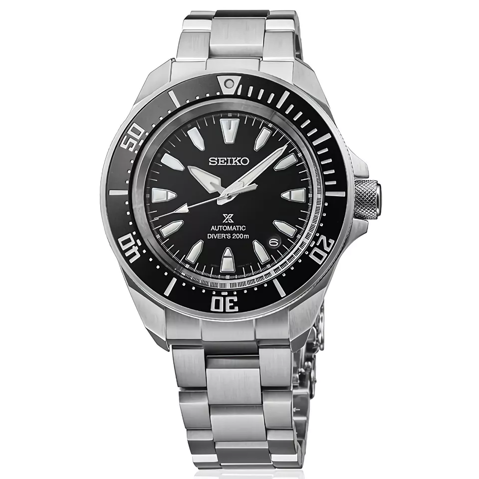 Seiko Prospex Samurai SRPL13K1 41.7mm 200m WR steel strap automatic men&#39;s diving watch