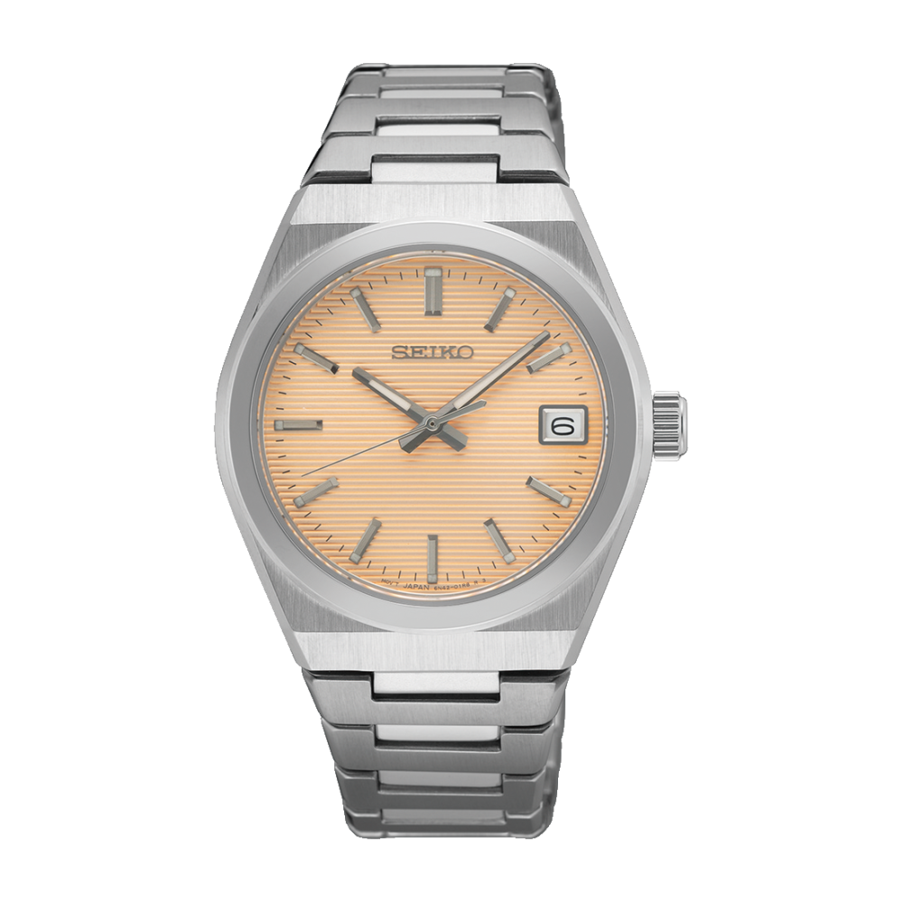 women's quartz watch Seiko Conceptual SUR577P1 34mm 100m WR sapphire crystal sapphire crystal steel strap