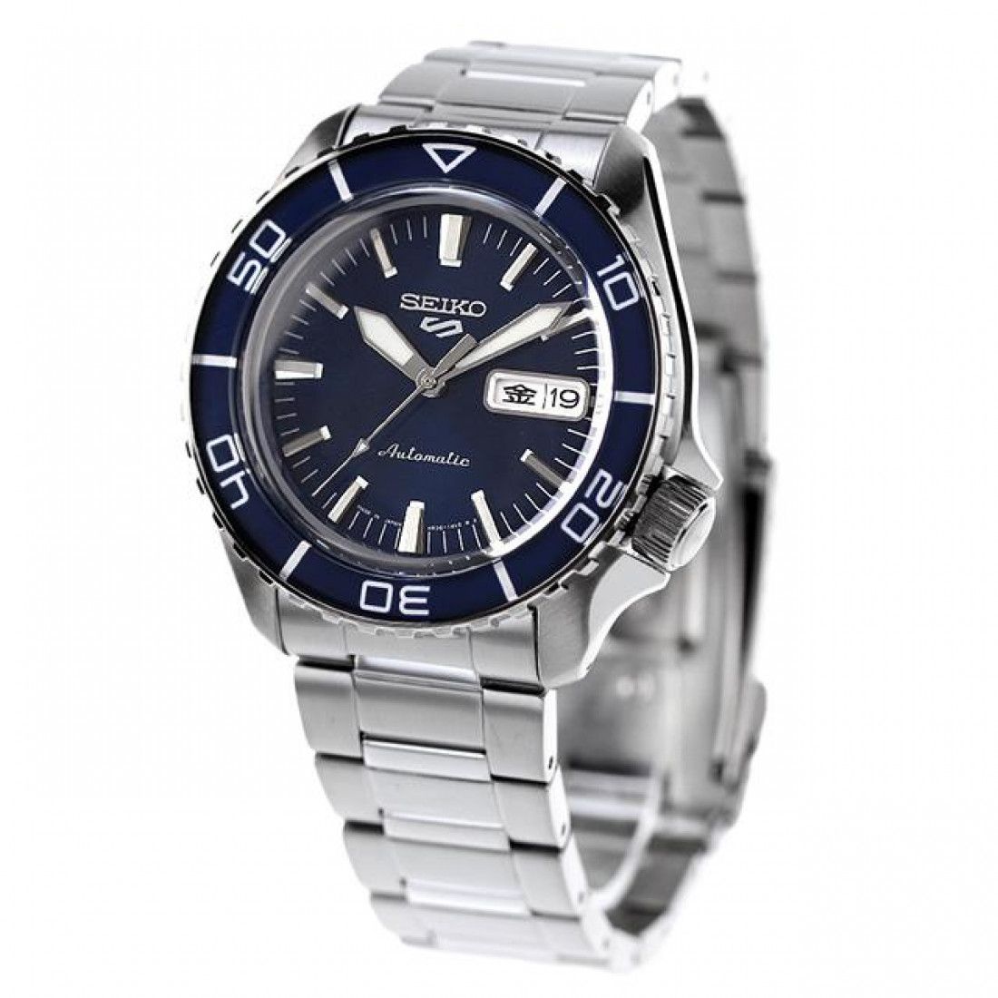 automatic men&#39;s watch Seiko 5 Sports SKX series SBSA259 JDM 42.5MM 100M WR Made in Japan steel band