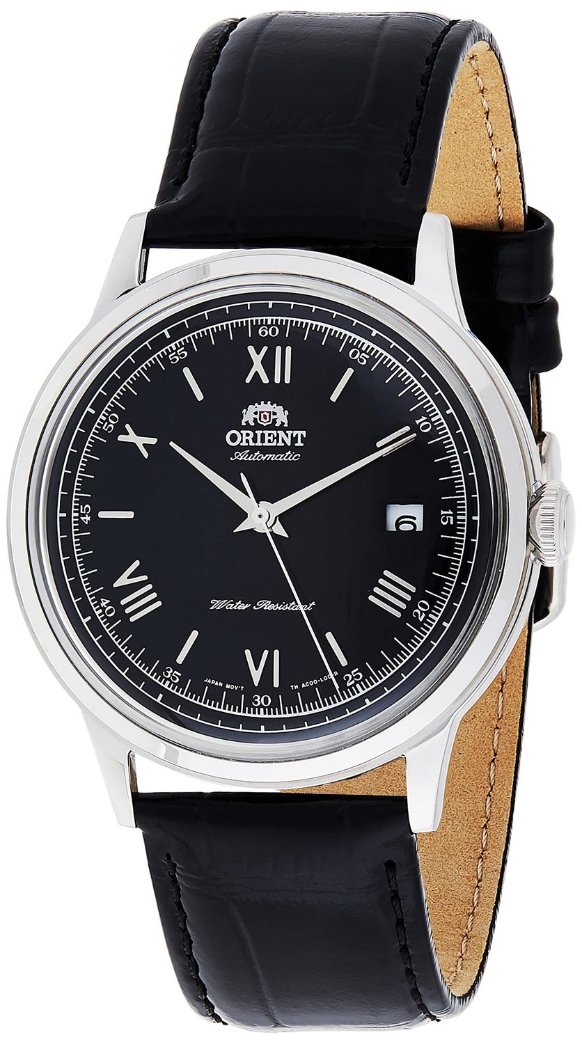 automatic watch men&#39;s Orient Bambino TAC0000AB 40.5 mm F6724 30m WR leather strap (hand winding allowed)