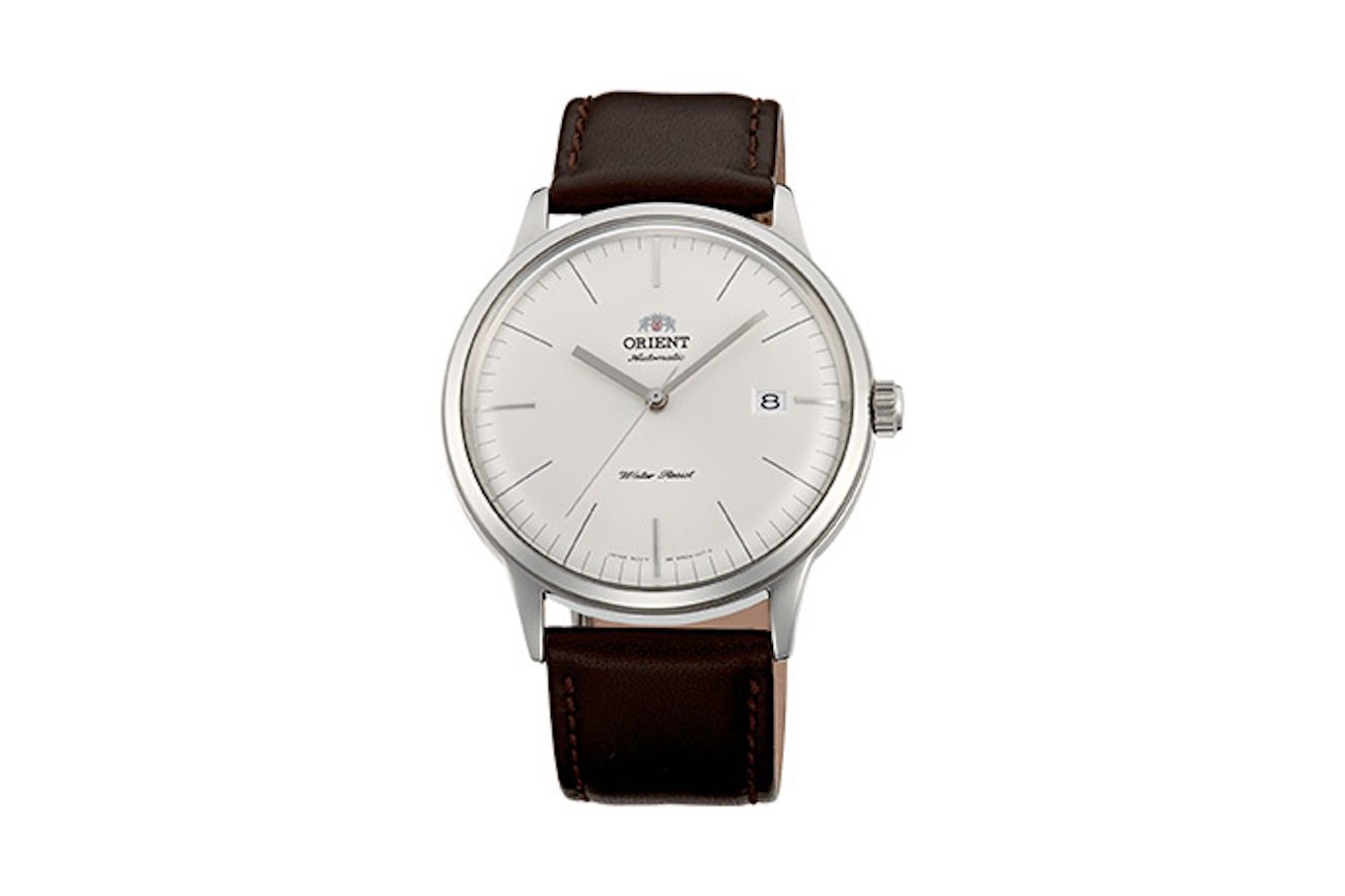 automatic watch men&#39;s Orient Bambino TAC0000EW 40.5 mm F6724 30m WR leather strap (hand winding allowed)