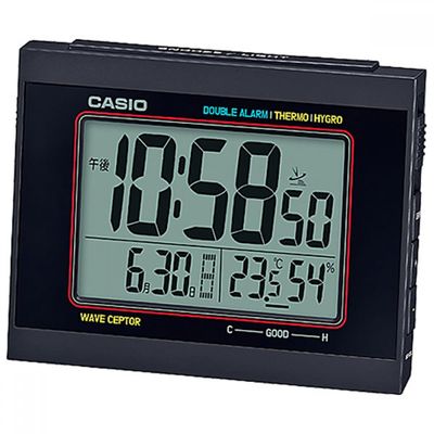 radio-controlled table clock alarm clock Casio Wave Ceptor G-SHOCK Tribute DQD-5000J-1JF JDM  Temperature Humidity Blue LED Easy Reading Japan Domestic Market
