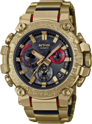 Bluetooth solar hombre Casio G-Shock MTG-B3000CX-9A JDM RABBIT IN THE MOON TRIPLE G RESIST Carbon Core Guard 200M WR Mobile Link 50,9 mm cristal de zafiro