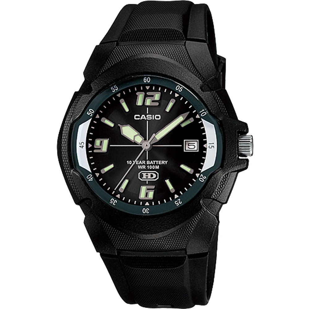 Casio MW-600F-1AJH JDM 41.5mm 100m WR 10-year battery men&#39;s sports watch