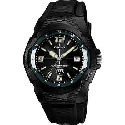 Casio MW-600F-1AJH JDM 41.5mm 100m WR 10-year battery men&#39;s sports watch