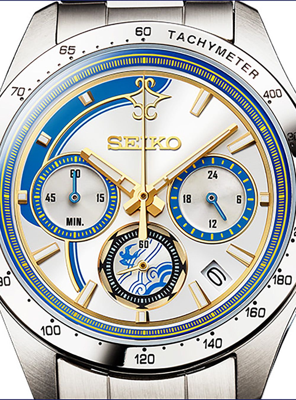 Seiko STREET FIGHTER 6 CHUN-LI JDM 39.8MM 100M WR unisex chronograph watch Made in Japan JDM (Japanese domestic market)
