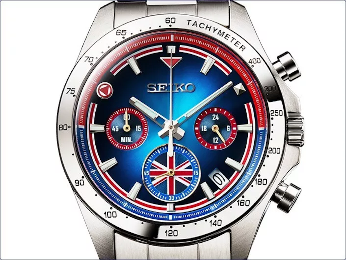 Seiko STREET FIGHTER 6 CAMMY JDM 39.8MM 100M WR unisex chronograph watch Made in Japan JDM (Japanese domestic market)