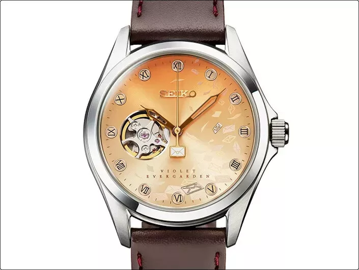 unisex automatic watch  Seiko VIOLET EVERGARDEN STORY 10  × SEIKO WATCH LIMITED EDITION MADE IN JAPAN 40MM 100M WR made in Japan jDM (Japanese domestic market)