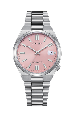 unisex automatic watch Citizen Tsuyosa NJ0200-50Z 37mm sapphire crystal steel strap 50m WR