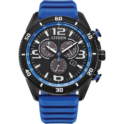 Citizen Eco-Drive Brycen AT2586-05E 45mm 100m WR chronograph watch for men with Eco-Drive movement (solar- or light-powered)