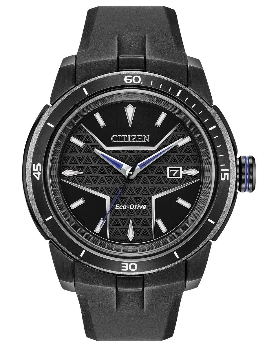 Citizen Eco-Drive Black Panther Marvel Special AW1615-05W 47mm 100m WR solar man&#39;s watch