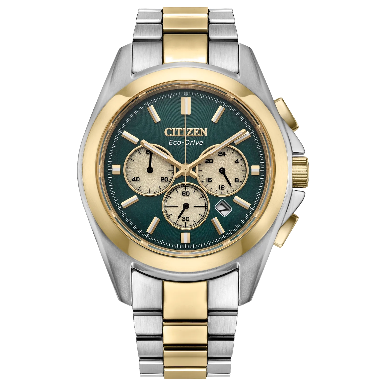 Citizen Eco-Drive Sport Luxury CA4684-54X 40.5mm 100m WR sapphire crystal steel strap Eco-Drive movement (solar or light powered) solar man watch