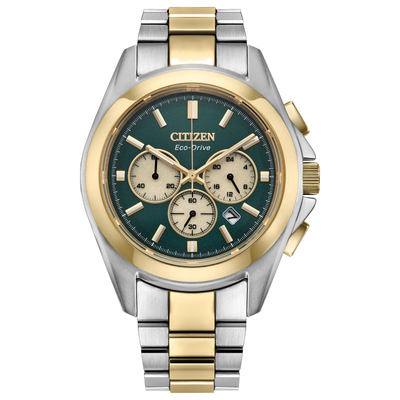 Citizen Eco-Drive Sport Luxury CA4684-54X 40.5mm 100m WR sapphire crystal steel strap Eco-Drive movement (solar or light powered) solar man watch