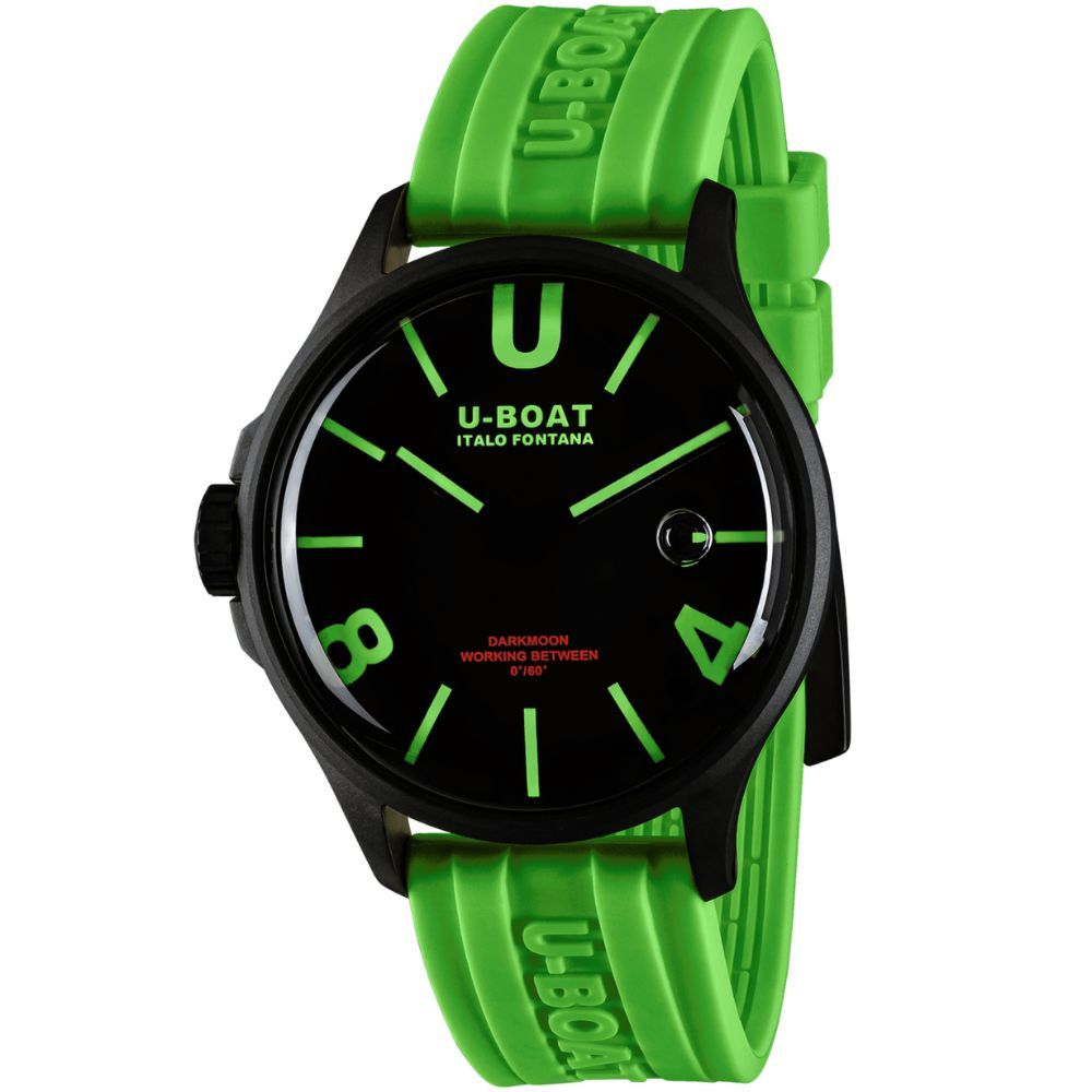 ​U-Boat Bk Green Pvd Darkmoon 44mm 9534