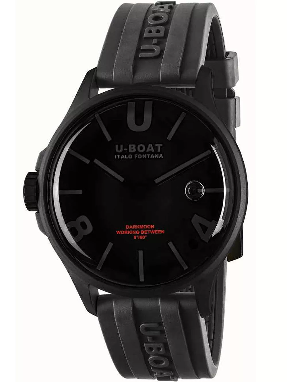 U-Boat Darkmoon Black PVD Black Dial 9544