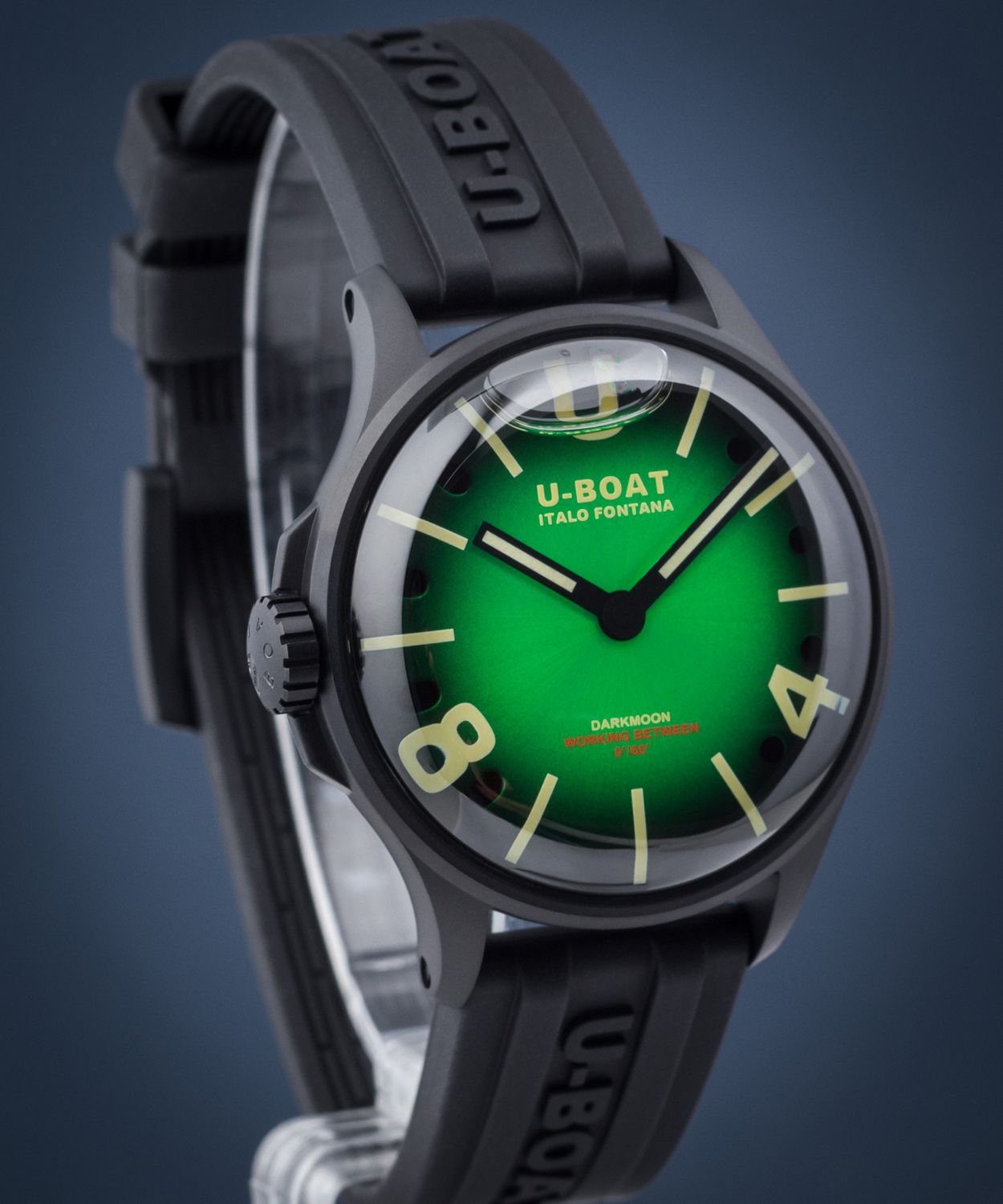 U-Boat Darkmoon Black PVD Green Dial 9503