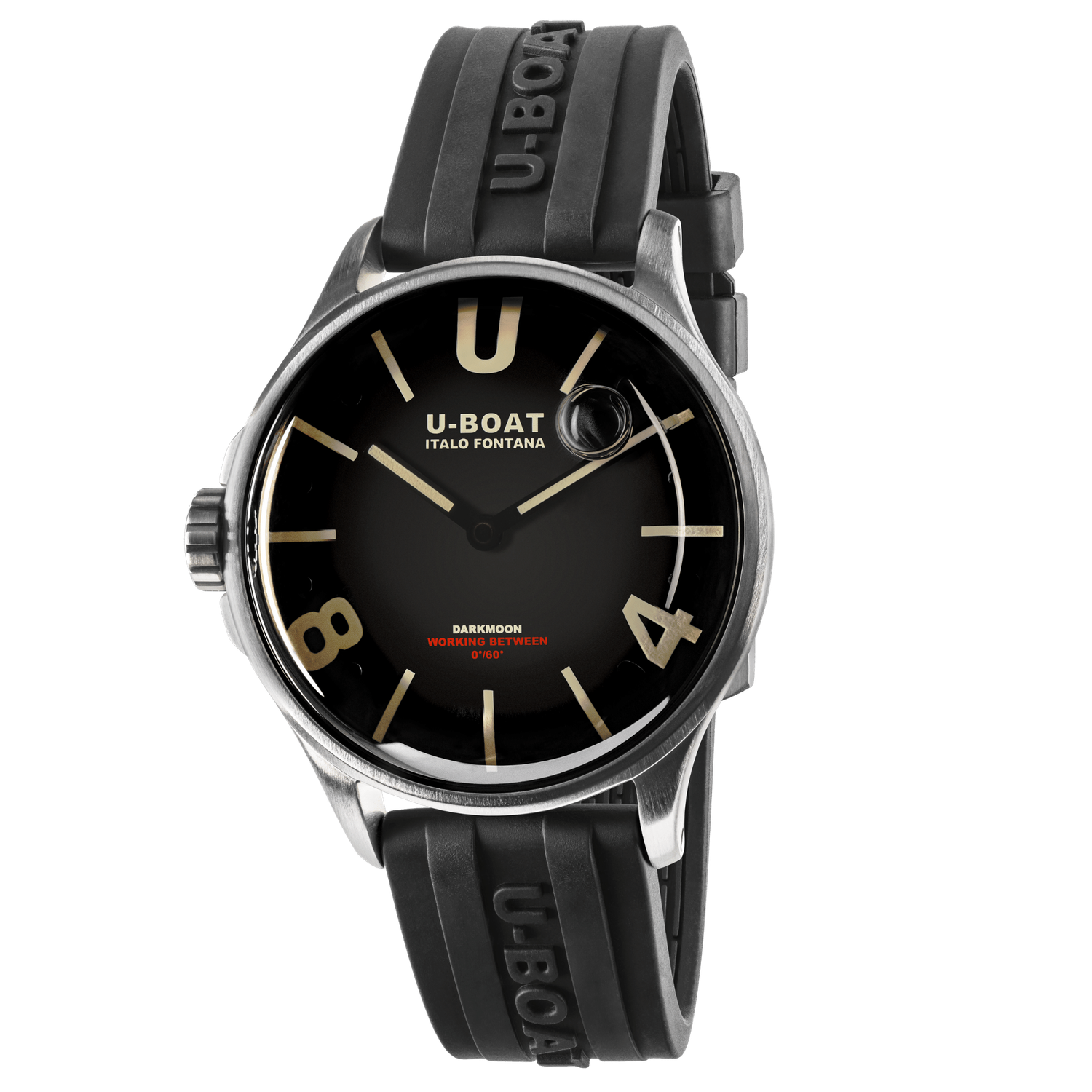 U-Boat Darkmoon Stainless Steel Quartz Mens Watch 9018