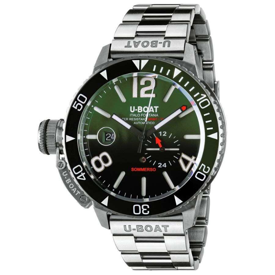 U-Boat Sommerso Ghiera Ceramica Green Gradient Dial 9520/MT