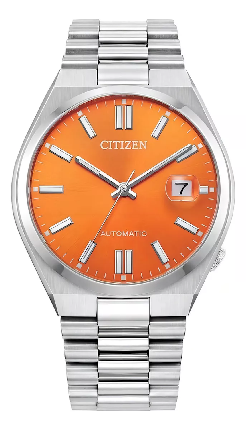 Citizen Tsuyosa NJ0151-53Z 40mm 50m WR sapphire crystal steel strap automatic watch for men