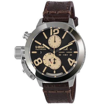 U-Boat Men&#39;s Classico 45 Black Dial Auto 9567