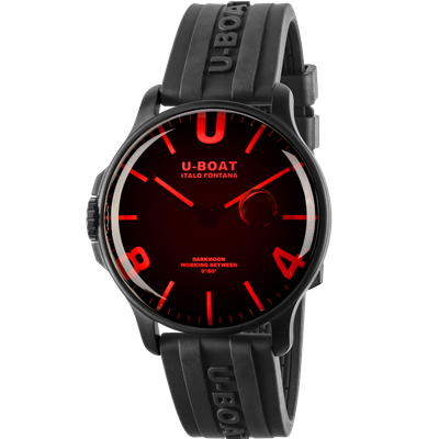 U-Boat Darkmoon 44mm Red Glass SS 8465/B
