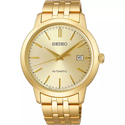 automatic watch men Seiko Selection SCVE062 JDM 41.2mm 100m WR Made in Japan JDM (Japanese domestic market) steel strap