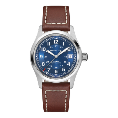 Hamilton Khaki Field Auto 38mm H70455540 Automatic men&#39;s automatic watch | 38mm | sapphire crystal 80h power reserve steel strap