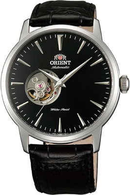 Orient Esteem TAG02004B 41MM 50M WR Automatic Men&#39;s Watch with Hand-Hacking Leather Strap (Manual Winding)