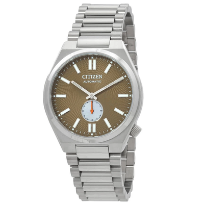 Citizen Tsuyosa Small Seconds NK5010-51X Sunburst Green 40mm 50m WR sapphire crystal steel strap automatic watch for men