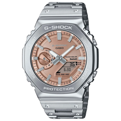 Casio G-Shock FullMetal Bluetooth Solar Watch “Copper  CasiOak” GM-B2100AD-5AJF JDM 44.4 mm 200 m WR Smartphone Link Steel Case and Strap Japan Domestic Market Japan Made