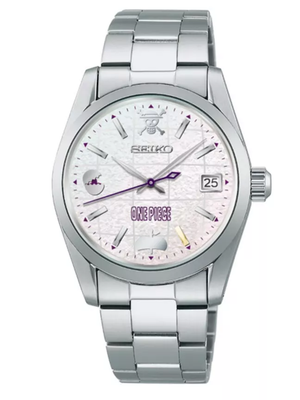 Seiko ONE PIECE EGGHEAD EDITION × SEIKO TV Anime 25th Anniversary Quartz Watch 100m WR 42.3x35x11mm Curved Hardlex Crystal