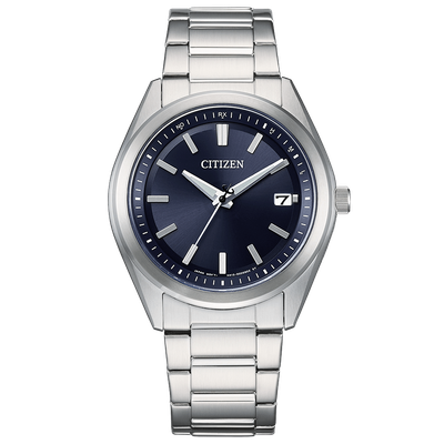 Men’s Solar Watch Citizen Collection AS1080-65L JDM 38mm – Sapphire, 50 m, Perpetual Calendar, Japan-Only Radio Control, Steel Bracelet Japan Domestic Market