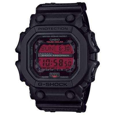 Men’s Solar Watch Casio G-Shock GX-56BBR-1JF JDM 55.5mm – Mineral, 200 m, mud-resistant, Tough Solar, black resin strap Japan Domestic Market