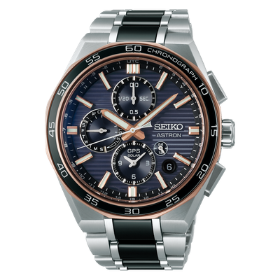 Men’s Solar Watch Seiko Astron Nexter SBXC180 JDM 44.3mm – Sapphire, GPS, 100 m, Titanium, Limited Edition made in Japan Japan Domestic Market