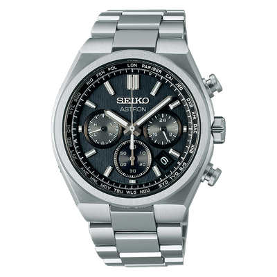 Men’s Solar Watch Seiko Astron Nexter SBXY097 JDM 41.3mm – Sapphire, 100 m, Chronograph, Perpetual Calendar, Titanium Strap Japan Made Japan Domestic Market