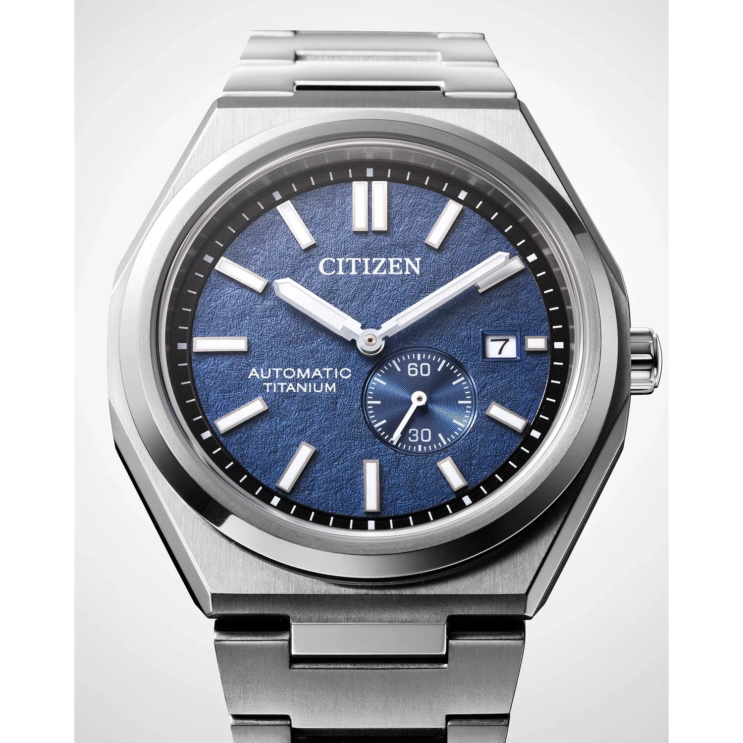 Men’s automatic Citizen Zenshin NJ0180‑80L 40.5 mm – Sapphire, 100 m, Super Titanium