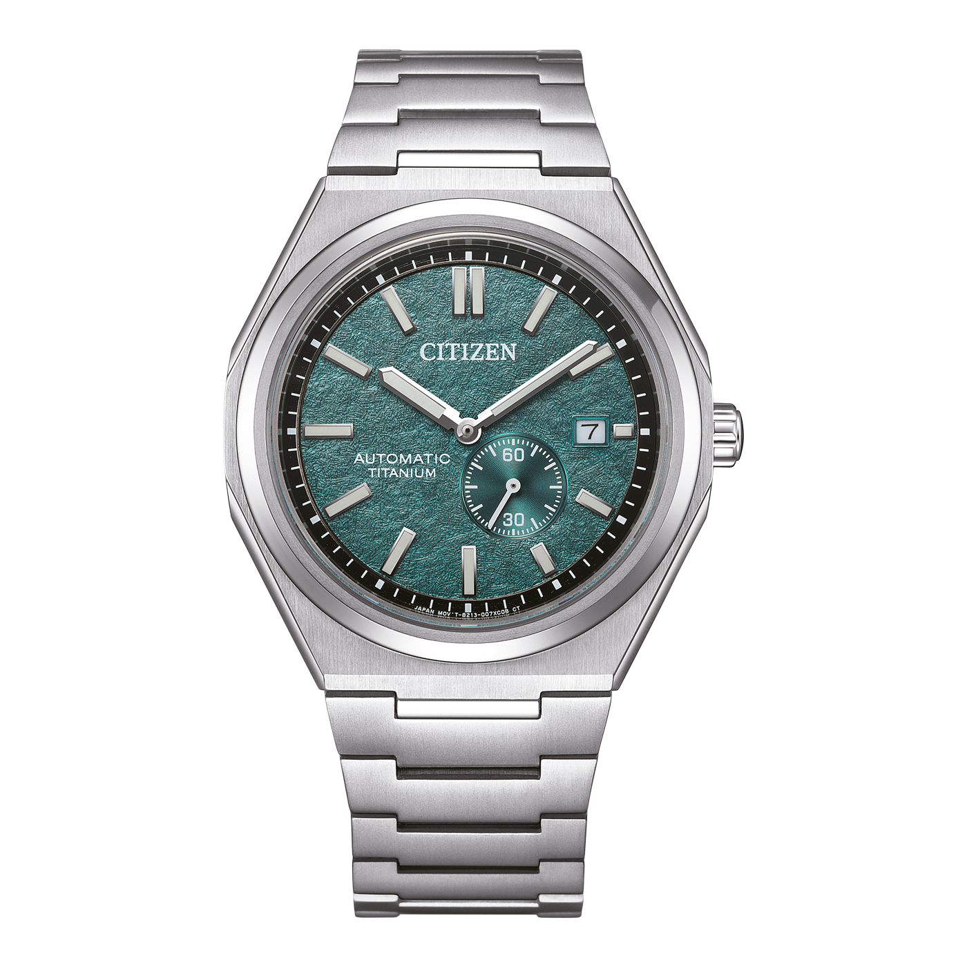 Men’s automatic Citizen Zenshin NJ0180-80X 40.5 mm – Sapphire, 100 m, Super Titanium, small seconds
